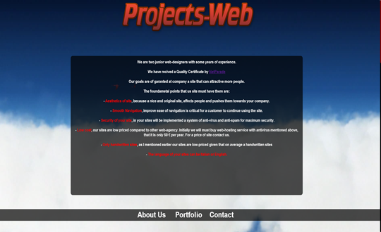 ProjectsWeb