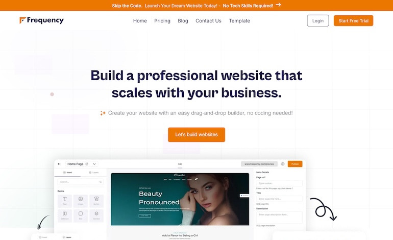 Frequency Websolution