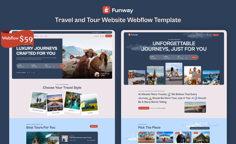 Funway Webflow Template
