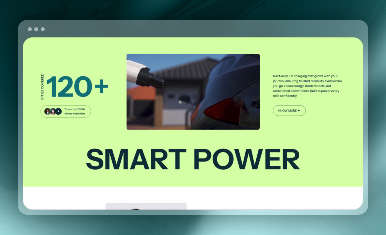 Voltify Webflow Template