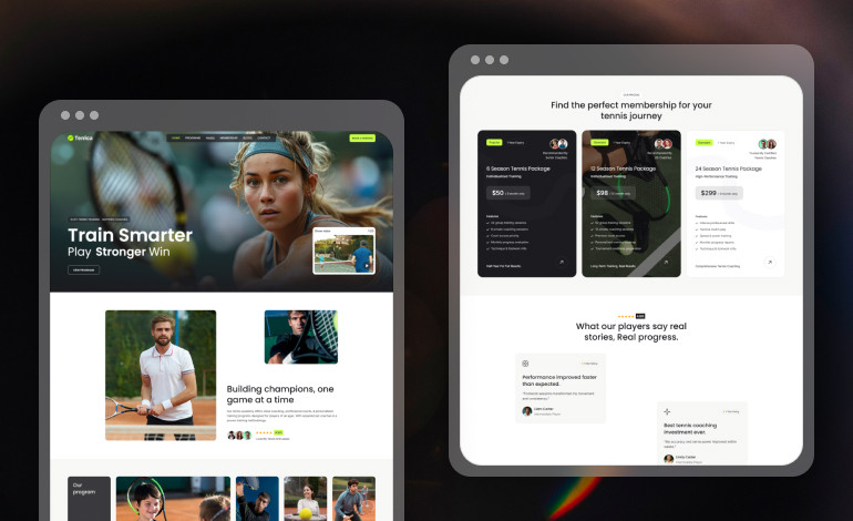 Tenica Webflow Template