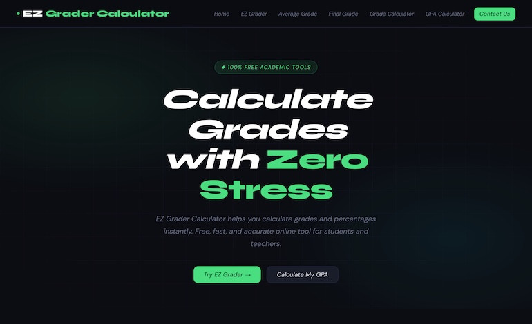 EZ Grade Calculator