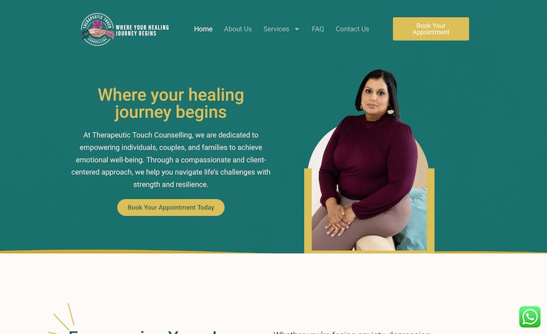 Therapeutictouchcounselling