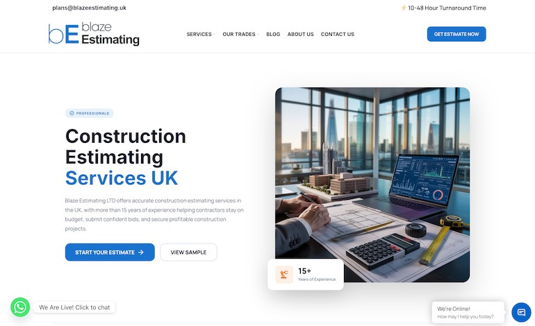 Blaze Estimating LTD