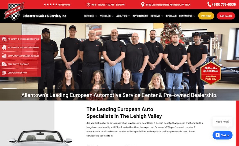 Schearers Sales and Service Inc
