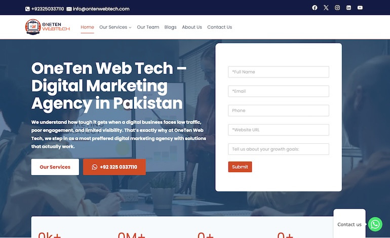 OneTen Web Tech