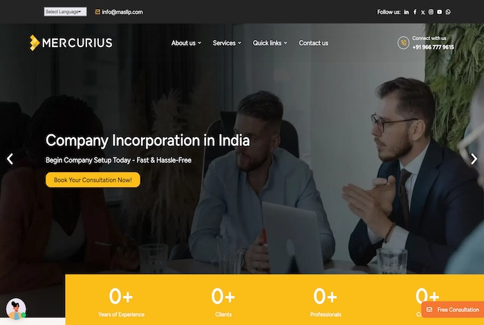 Mercurius and Associates LLP