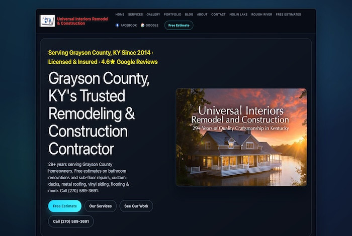 Universal Remodeling