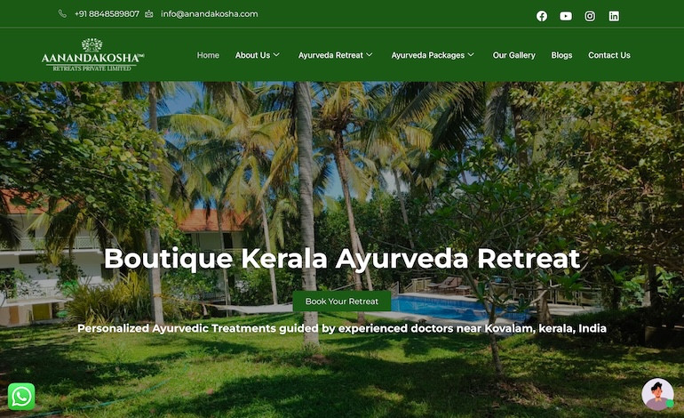 Aanandakosha Ayurveda Retreat