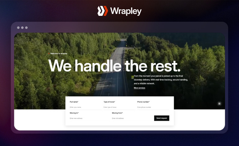 Wrapley Webflow Template