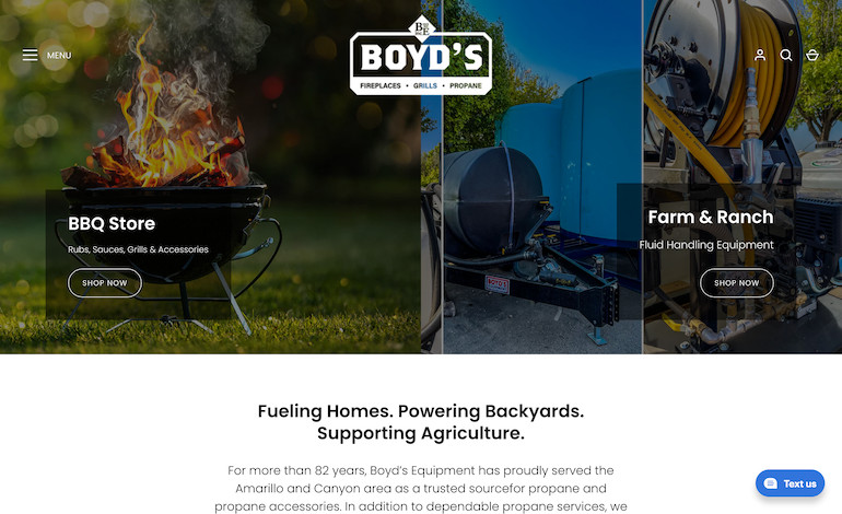Boyds Equipment