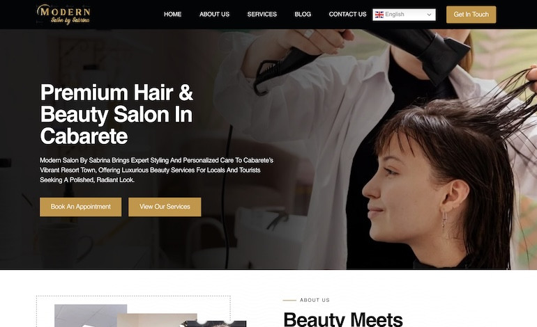Modern Salon by Sabrina