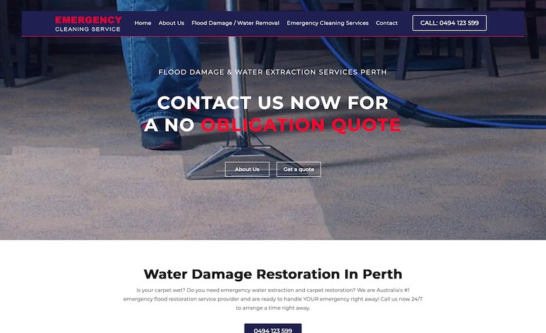 Emergency Cleaning Service