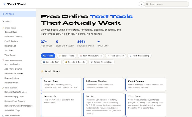 Text Tool