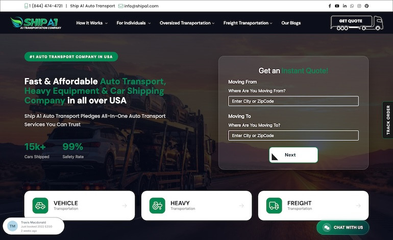 Ship A1 Auto Transport