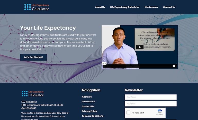Life Expectancy Calculator