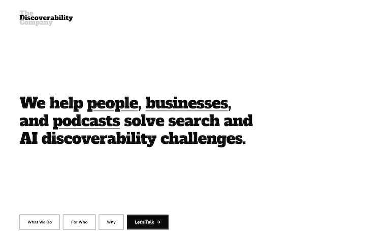 The Discoverability Company