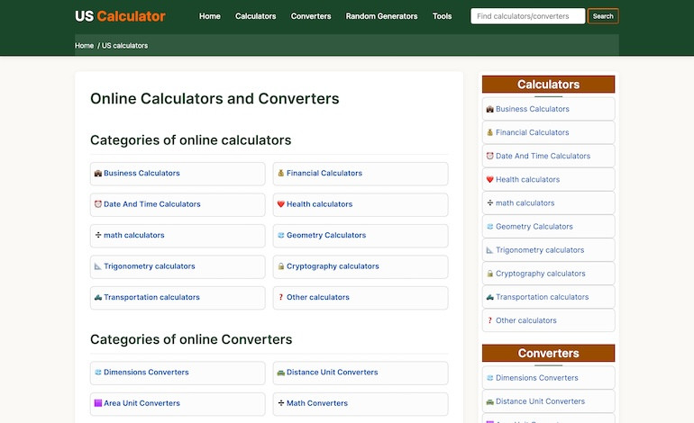 uscalculator