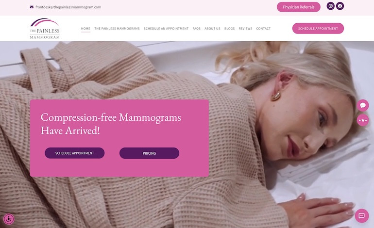 The Painless Mammogram
