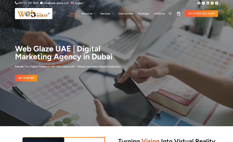 Web Glaze UAE