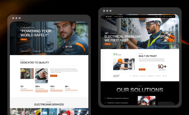 Voltpro Webflow Template