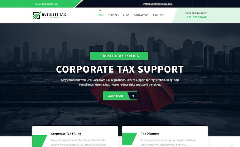 Business Tax UAE