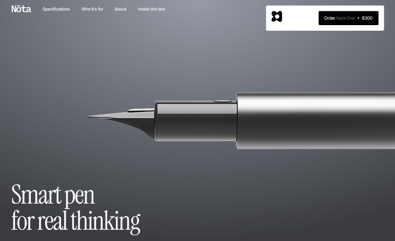 NOTA Smart Writing Infrastructure