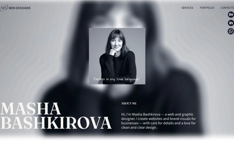 Masha Bashkirova Portfolio