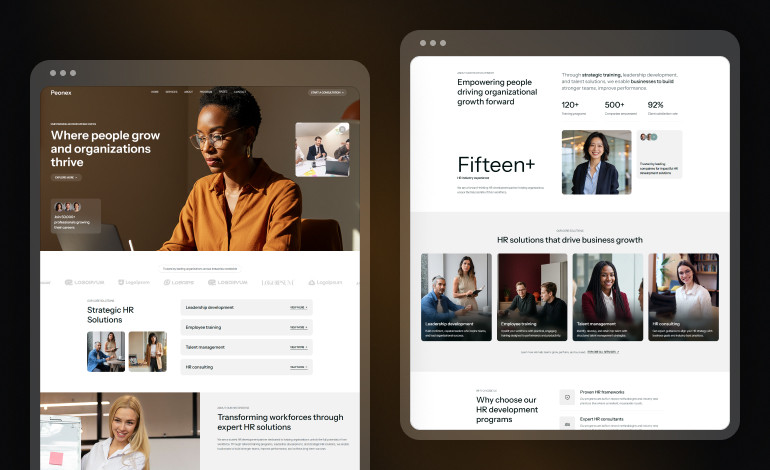 Peonex Webflow Template