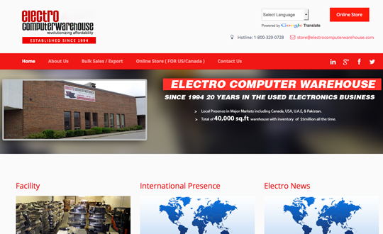 Electro Computer Ware House