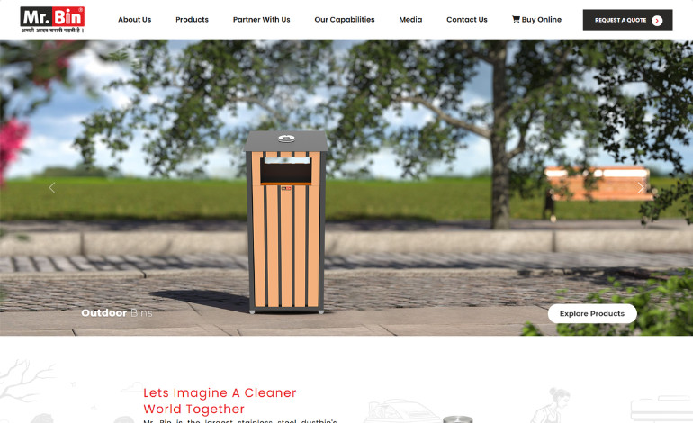 Mr bin Dustbin