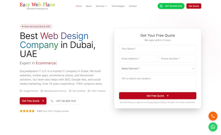 Easywebplans IT LLC