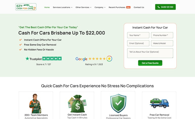 Ezy Cash for Cars Brisbane