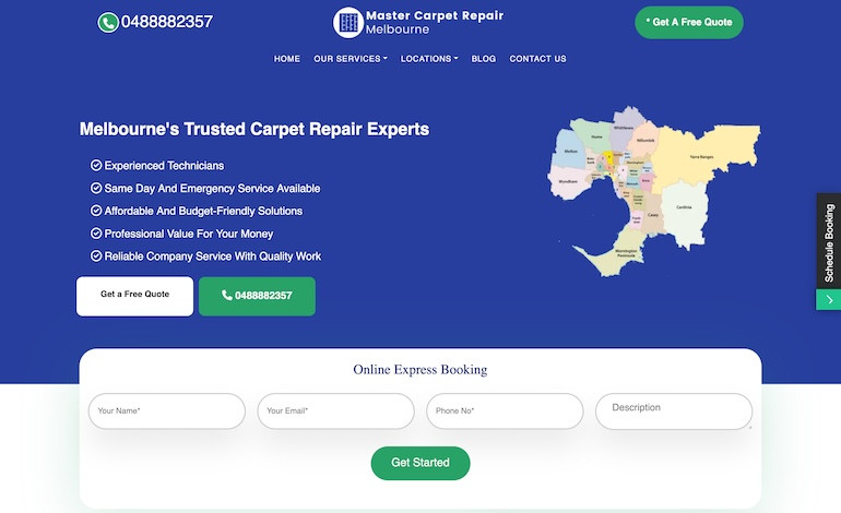 Master Carpet Repair Melbourne