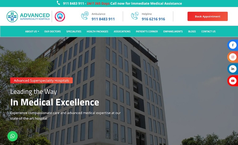 Advanced Superspeciality Hospital