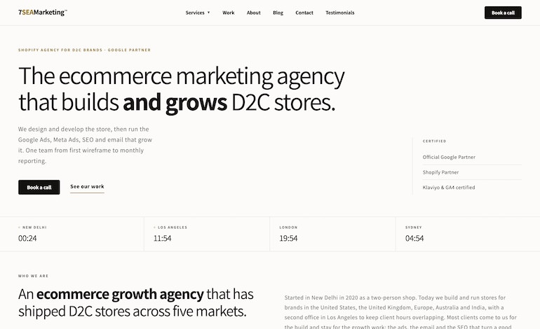7Sea marketing