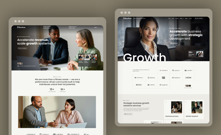 Bizzflow Webflow Template