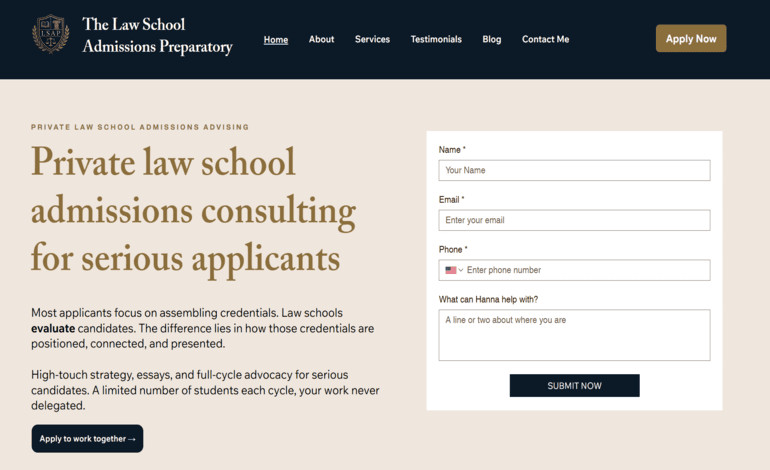 The Law School Admissions Preparatory