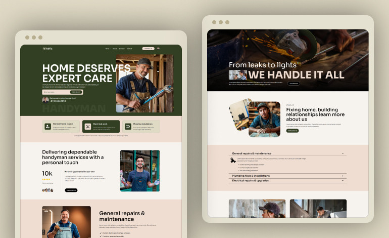 Mrfix Wix Template