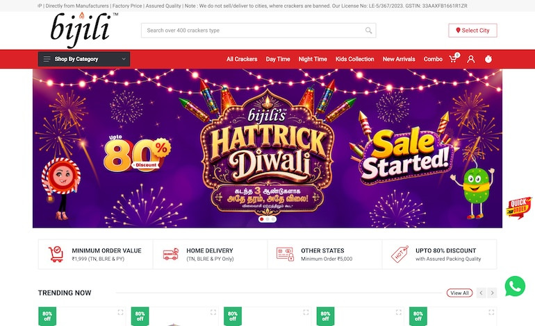 Bijili Crackers