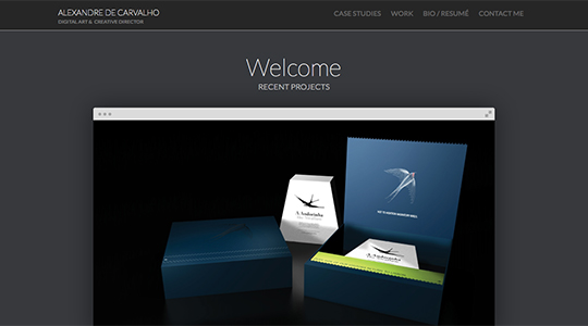 Alexandre de Carvalho PORTFOLIO