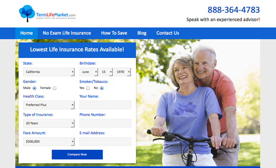 Compare Term Life Insurance Rates