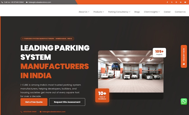 ICube Parking Elevators