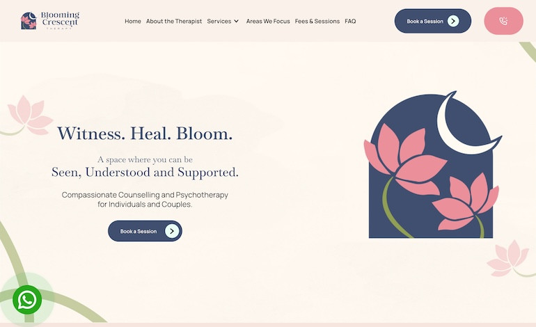 Blooming Crescent Therapy