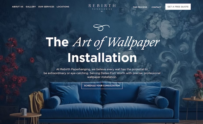Rebirth Paperhanging
