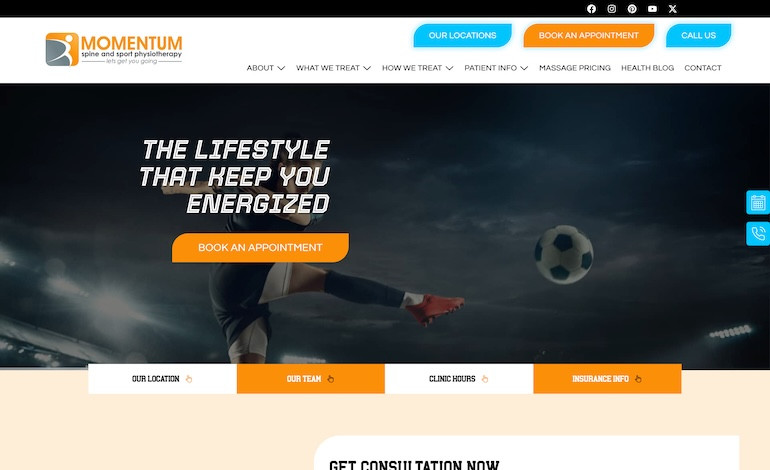 Momentum Spine and Sports Physiotherapy