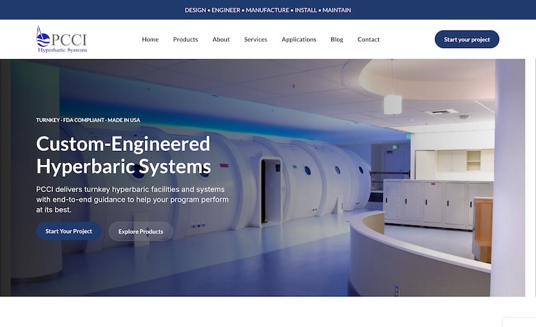 PCCI Hyperbaric Systems