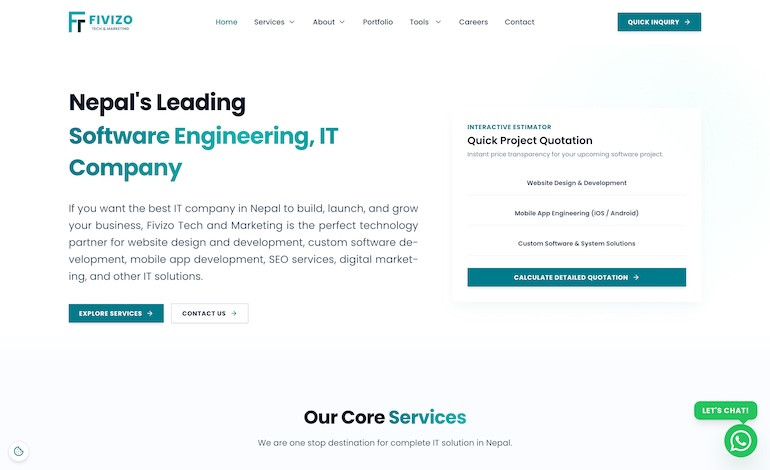 Fivizo Tech and Marketing 