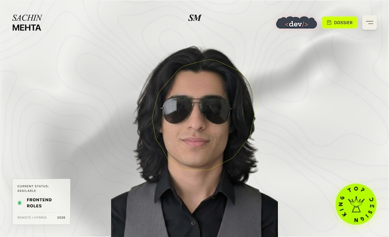 ZacOS Sachin Mehtas Portfolio