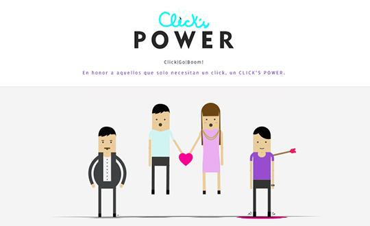 Clicks power